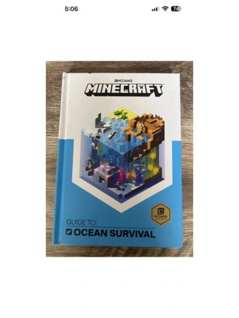 Minecraft Guide to Ocean Survival Hardcover Book